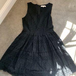 Loft eyelet dress